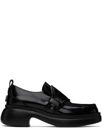 Wooyoungmi Black Vamp Loafers