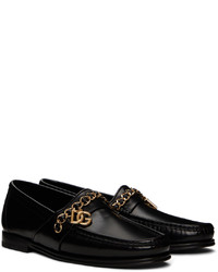 Dolce & Gabbana Black Visconti Loafers