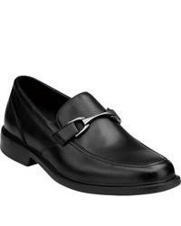 Bostonian Laureate Black Smooth Leather Loafers