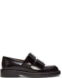 Marni Bow Detail Leather Loafers