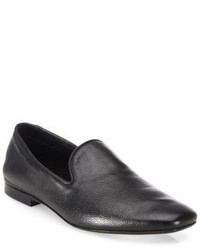Vince Bray Leather Smoking Loafers