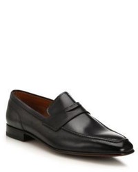 Bally Brent Leather Penny Loafers