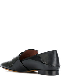 Bally Buckled Front Pointed Loafers