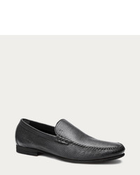 Bally Callan Black Leather Loafer