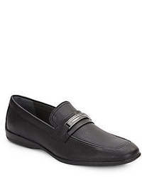 Calvin Klein Vick Tumbled Leather Loafers