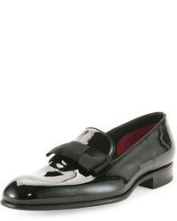 Tom Ford Charles Patent Leather Loafer Black