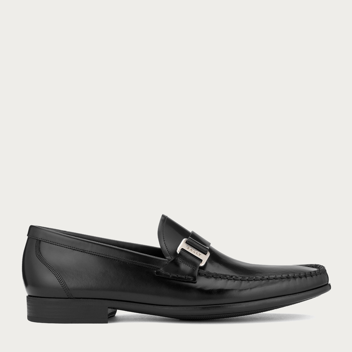 bally colbar leather loafers