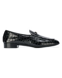 Giuseppe Zanotti Design Croc Effect Loafers