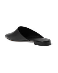 Vince Danna Matte Leather Slippers