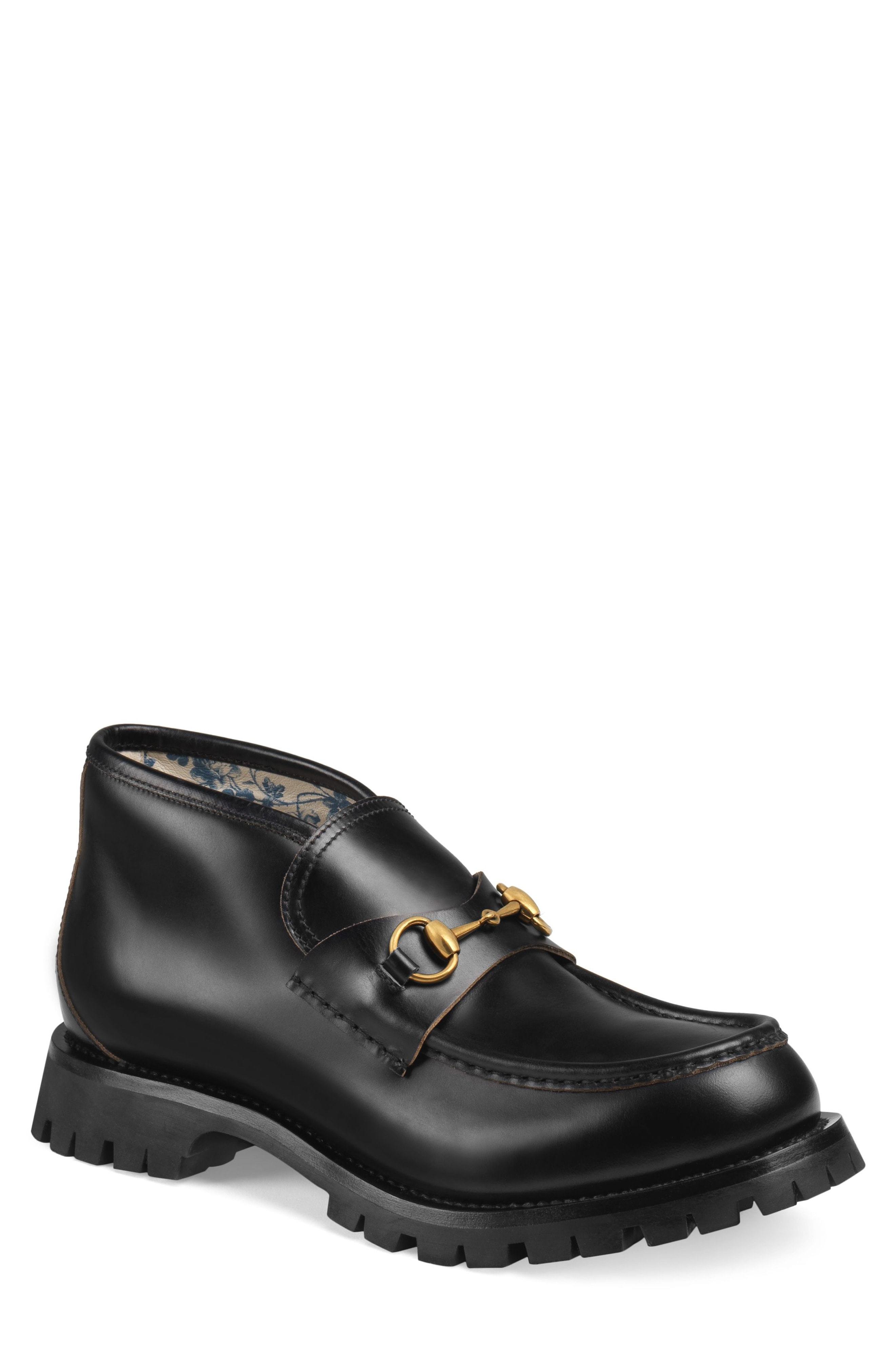 Gucci Django Horsebit Chukka Slip On, $870 | Nordstrom | Lookastic