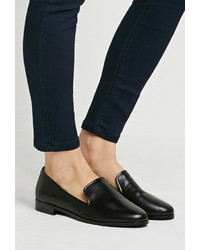 Forever 21 Faux Leather Loafers