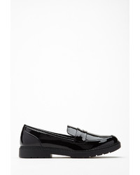 Forever 21 Faux Patent Leather Loafers