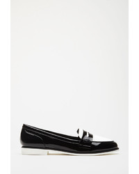 Forever 21 Faux Patent Penny Loafers