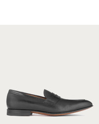 Bally Flabby Black Leather Loafer