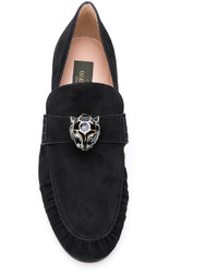Valentino Garavani Panther Detail Loafers