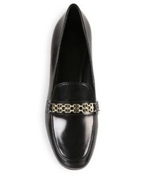 Tory Burch Gemini Link Leather Loafers
