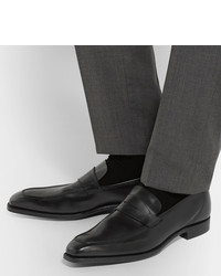 George Cleverley George Leather Penny Loafers