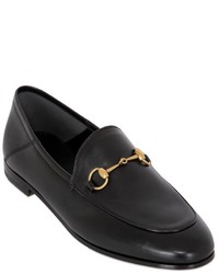 Gucci 10mm Brixton Horse Bit Leather Loafers