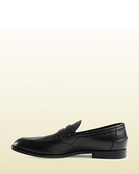 Gucci Leather Penny Loafer