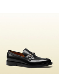 Gucci Shaded Leather Horsebit Loafer