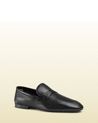 Gucci Unlined Leather Loafer