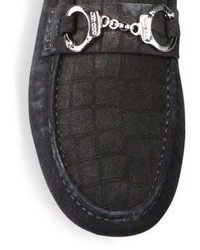 Jimmy Choo Handcuff Leather Loafers