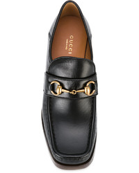 Gucci High Heeled Loafers