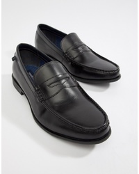 Farah Jeans High Shine Leather Loafer