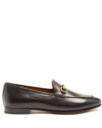 Gucci Jordaan Classic Leather Loafers
