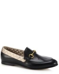 Gucci Jordaan Leather Horsebit Loafer