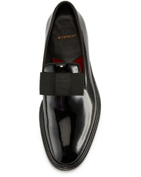 Givenchy K Line Patent Leather Bow Loafer Black