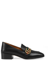 Gucci Leather Double G Loafer