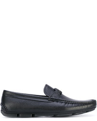 Giorgio Armani Logo Loafer Shoes