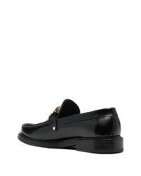 Moschino Logo Plaque Apron Toe Loafers