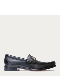 Bally Lorian Black Leather Loafer
