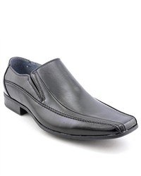 MADDEN MEN Jymm Black Leather Loafers Shoes