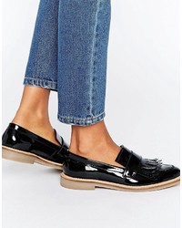 Asos Manning Premium Leather Loafers