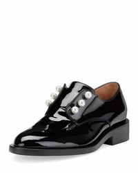 Givenchy Masculine Pearly Patent Loafer Black