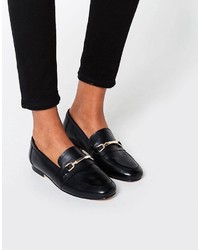 Asos Movet Leather Loafers