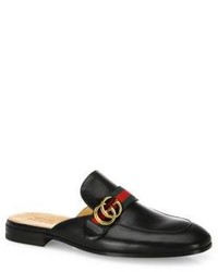 Gucci New Kings Leather Slippers