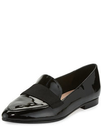 Kate Spade New York Corina Patent Pointed Toe Loafer Black