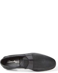 Santoni Paine Leather Loafer