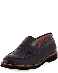 Andre Assous Patent Leather Loafer Black