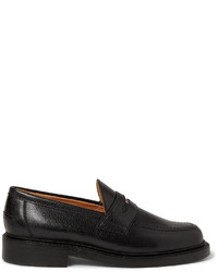 Thom Browne Pebbled Leather Penny Loafers