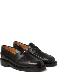 Thom Browne Pebbled Leather Penny Loafers