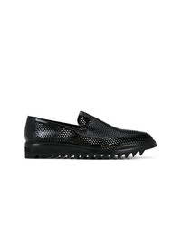 Diego Vanassibara Perforated Slippers