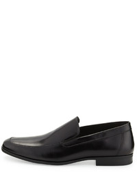 Kenneth Cole Play Fare Leather Loafer Black