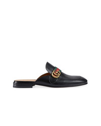 Gucci Princetown Leather Slipper With Double G