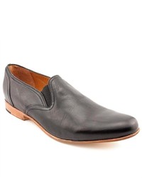 Randolph Black Leather Loafers Shoes