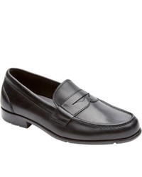 Rockport Classic Penny Loafer Black Leather Penny Loafers